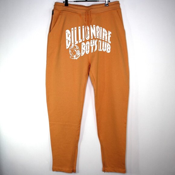 Billionaire Boys Club BBC Mens 2XL 34 x 32 Arch Logo Spell Out Sweatpants M1054 - Picture 1 of 4